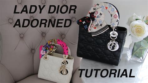 dior twilly on bag